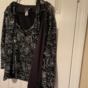 Alex Evenings plus size 3x twin set